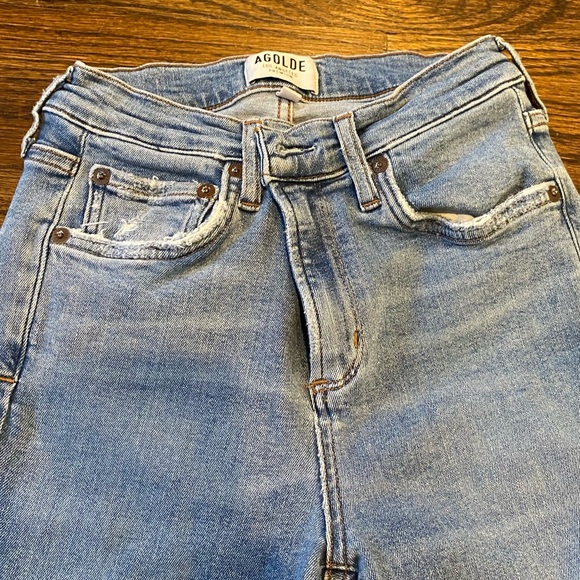 AGOLDE Midrise Skinny Jeans - Picture 3 of 4